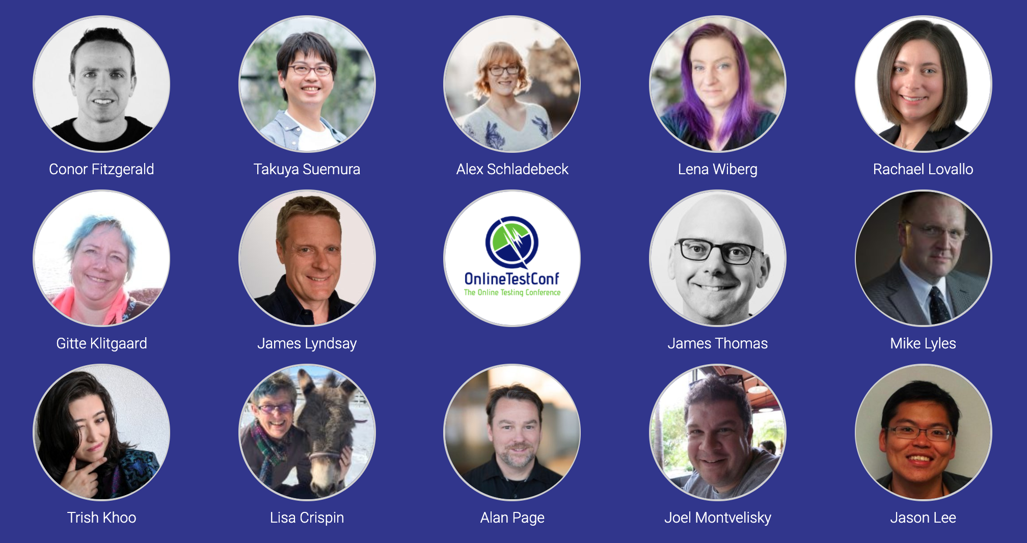 Meet the speakers of Spring OnlineTestConf 2020